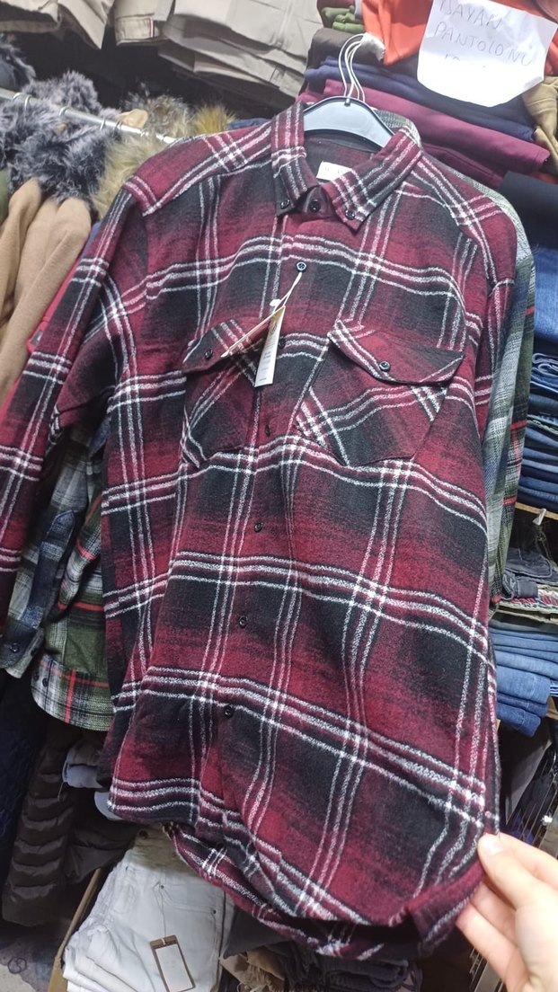 Erkek oduncu gömlek - Görsel 5