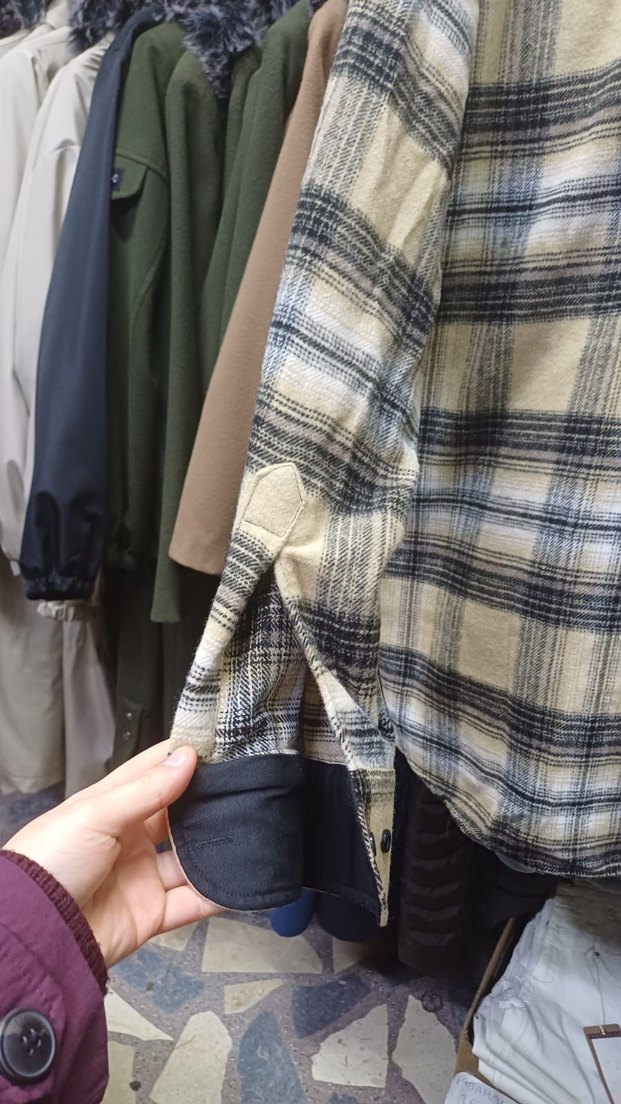 Erkek oduncu gömlek - Görsel 5