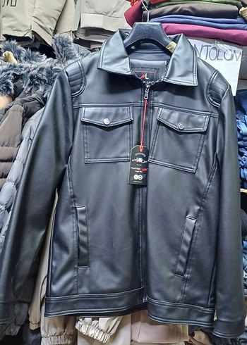 erkek deri ceket - Görsel 3