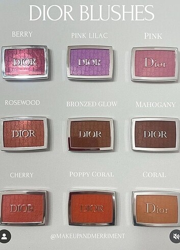 Diğer Dior rosy GLOW allık 