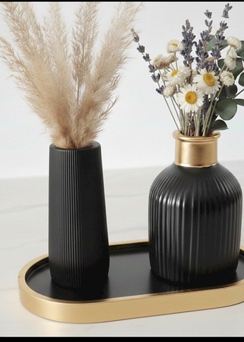 Altın Renkli Makyaj Düzenleyici Tepsi - Görsel 5