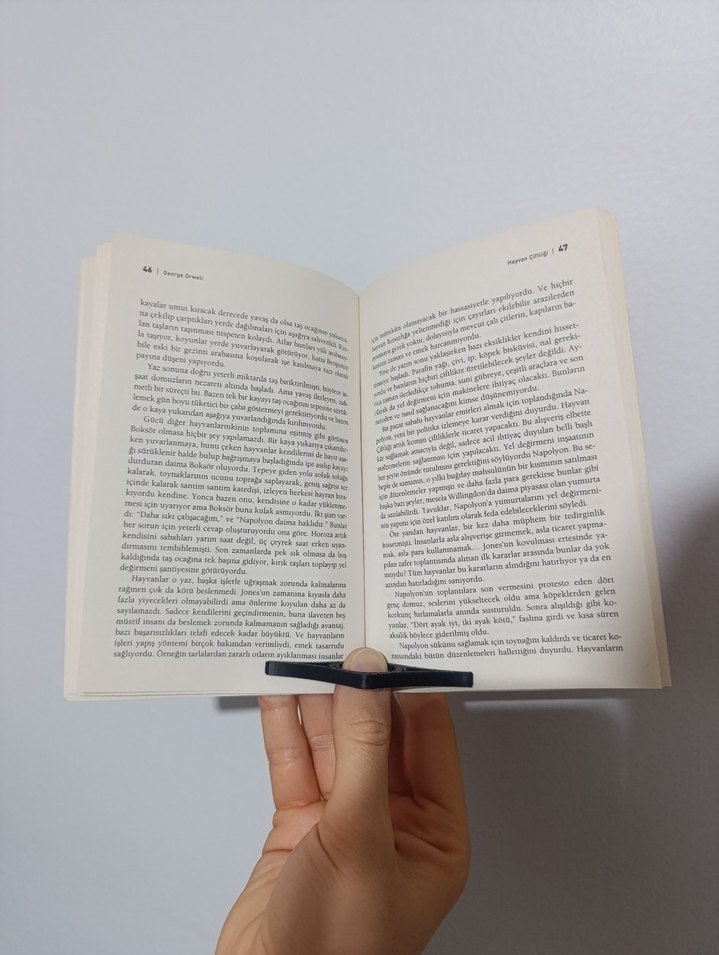 4'lü Kitap Tutucu Seti - Okuma Ayracı - Görsel 2