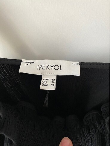 xl Beden siyah Renk İpekyol