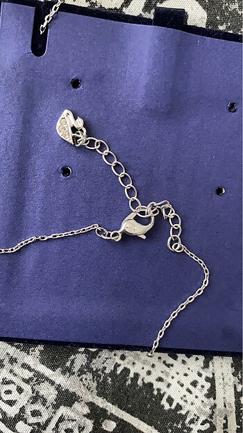  Beden gri Renk Swarovski kolye
