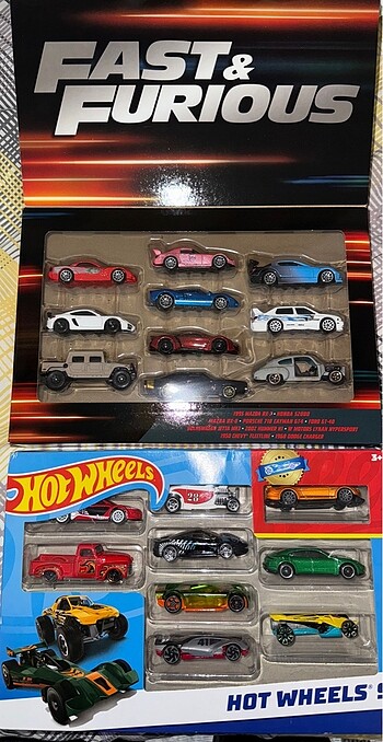 Hot Wheels FF Set