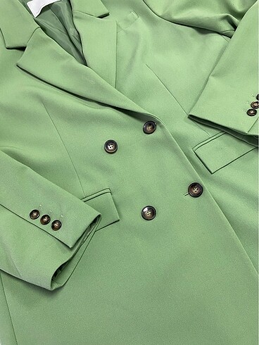 40 Beden yeşil Renk Blazer ceket