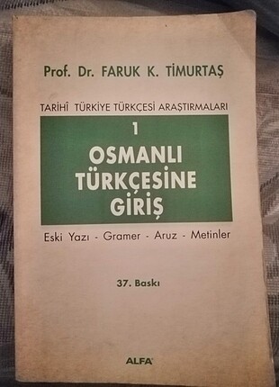 Osmanlı Türkçesine Giriş 