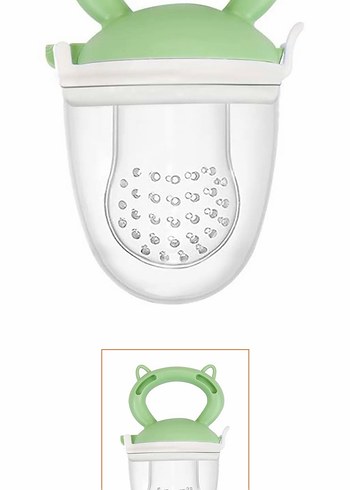 Renkli Turuncu Bebek Emziği - Görsel 2