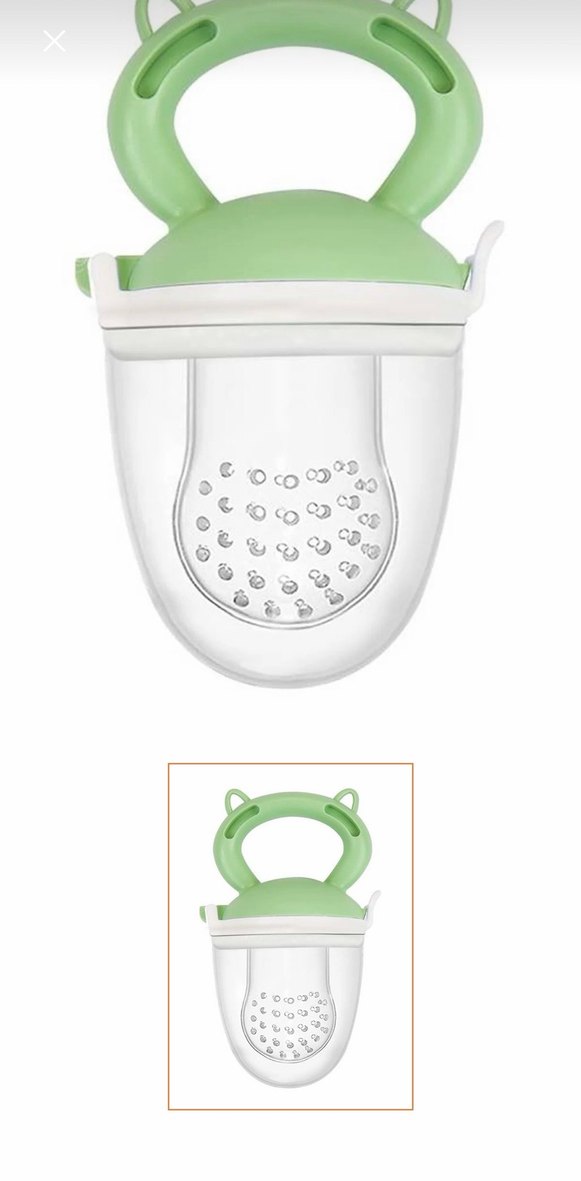 Renkli Turuncu Bebek Emziği - Görsel 2