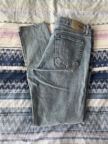 34 Beden mavi Renk Koton Jean