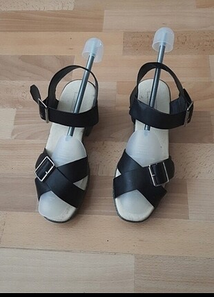 40 Beden siyah Renk Sim tabanlı sandalet