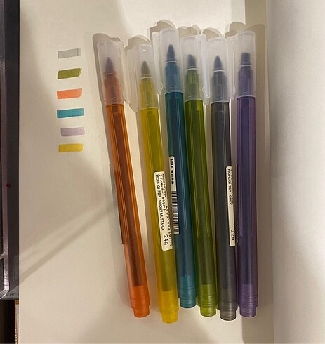 Muji 6li fosforlu seti