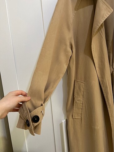 Zara camel zara trenckot