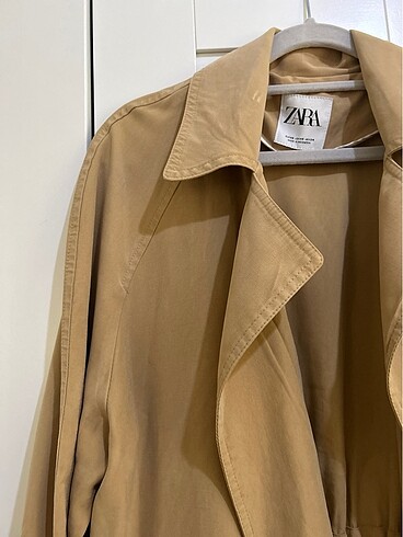 xs Beden camel zara trenckot