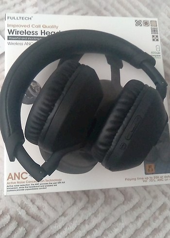 Fulltech Kablosuz ANC Kulaklık Siyah - Görsel 8