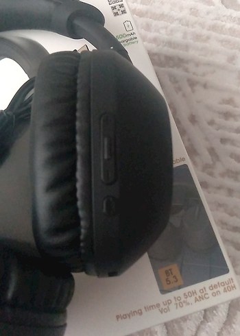 Fulltech Kablosuz ANC Kulaklık Siyah - Görsel 6