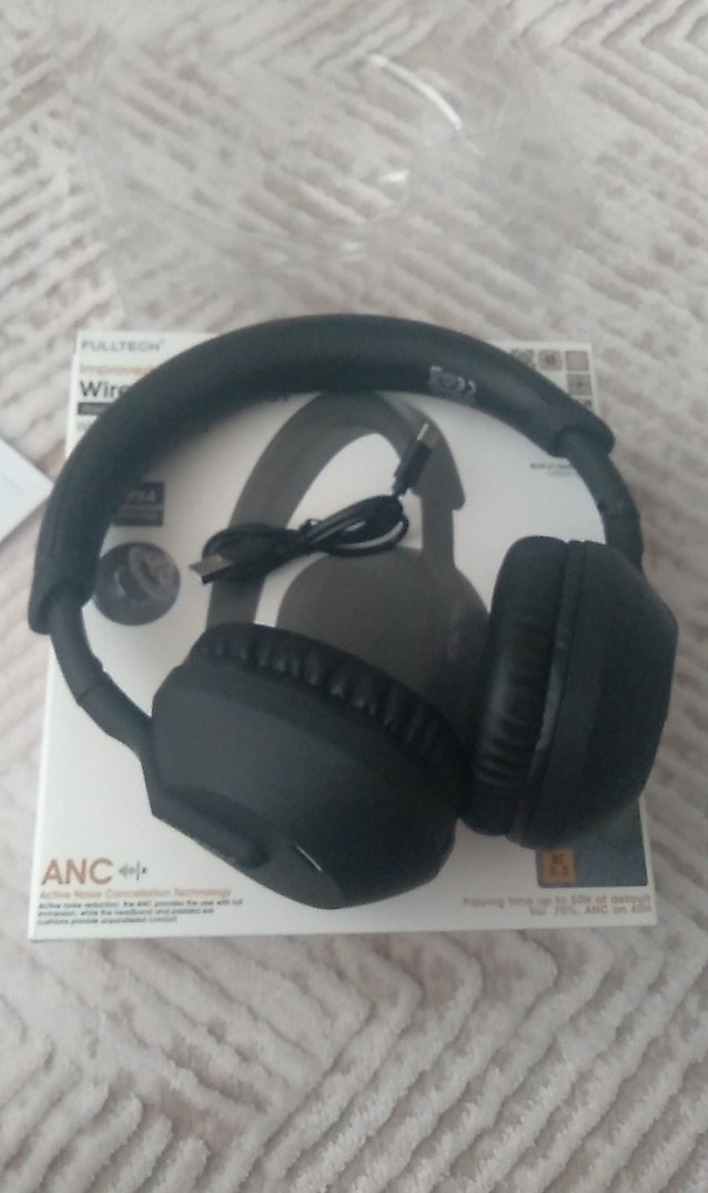 Fulltech Kablosuz ANC Kulaklık Siyah - Görsel 5