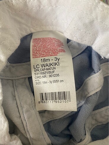 LC Waikiki Bebek şapka