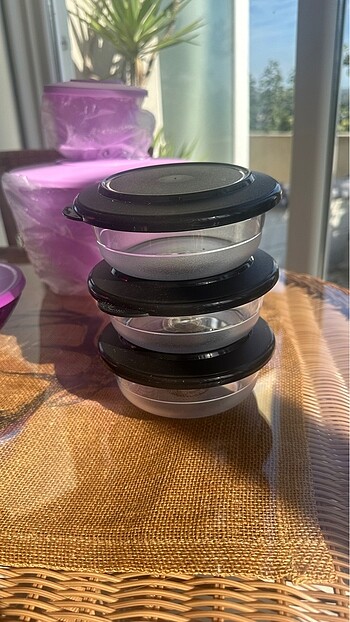 Tupperware 3 lü Kahvaltılık Set