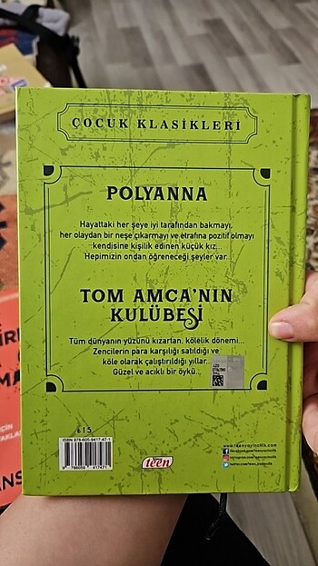  Polyanna ve Tom amcanın kulübesi 2 hikaye bir arada
