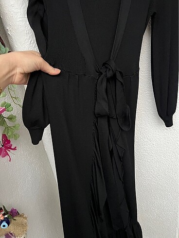 s Beden siyah Renk #zara #uzun #elbise