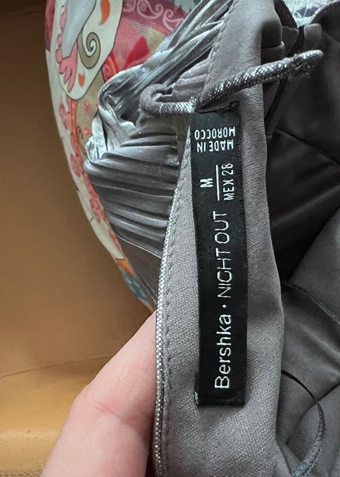 #zara #gümüş #renkli #elbise - Görsel 2