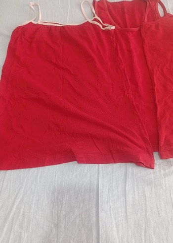 m Beden Kırmızı Atlet