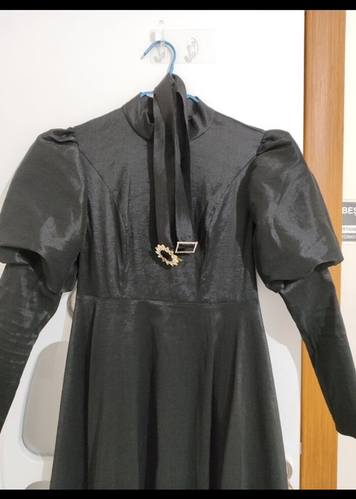 Siyah elbise - Görsel 3
