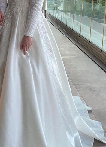 Saten gelinlik  - Görsel 2