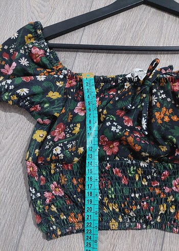 Çiçek Desenli  Bluz - Görsel 5