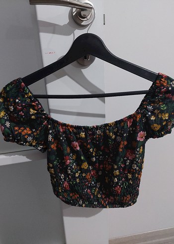 Çiçek Desenli  Bluz - Görsel 4