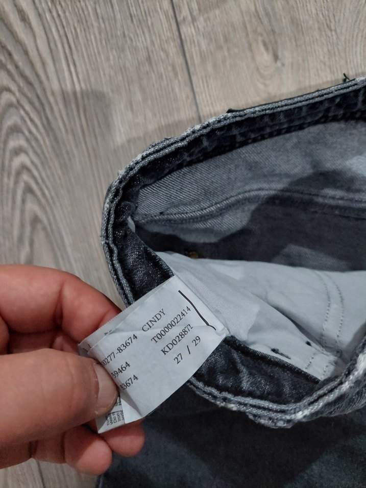 Mavi mom jean 27/29 kadın kot - Görsel 4