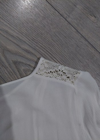 Koton Beyaz Bluz - Görsel 3