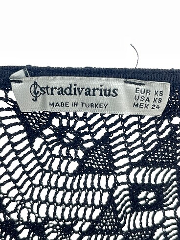 xs Beden siyah Renk Stradivarius Bluz %70 İndirimli.