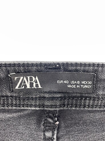 40 Beden siyah Renk Zara Jean / Kot %70 İndirimli.