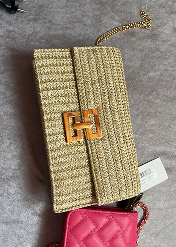 Beden çeşitli Renk dmargeux marka etiketli hasır çanta