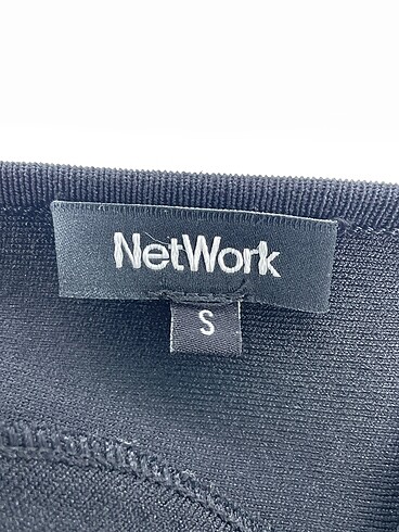 s Beden siyah Renk Network Kısa Elbise %70 İndirimli.