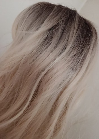 Bej Kürklü Sentetik Kumaş Saç Aksesuarı - Görsel 6