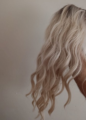 Bej Kürklü Sentetik Kumaş Saç Aksesuarı - Görsel 3