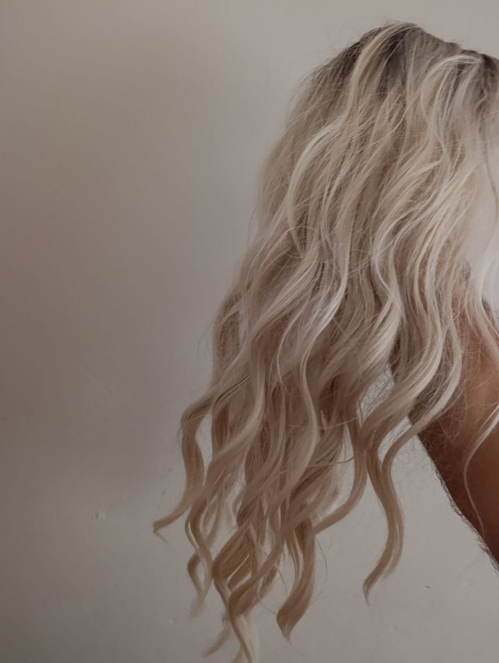 Bej Kürklü Sentetik Kumaş Saç Aksesuarı - Görsel 3