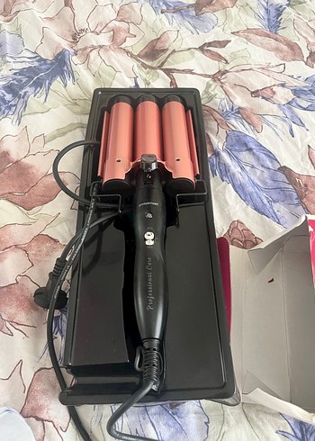 Polasmort Üç Varilli Saç Şekillendirici Pembe - Görsel 3