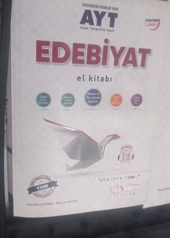 limit yayınları edebiyat el kitabi
