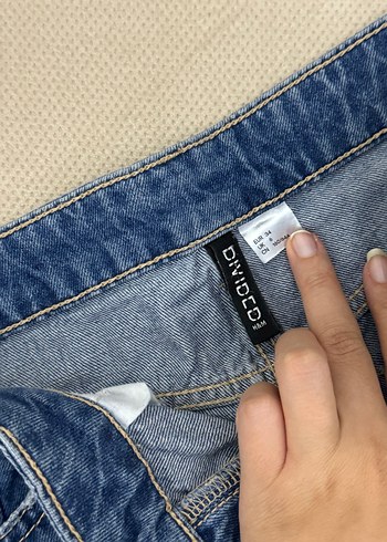 H&M Mavi Kot Şort