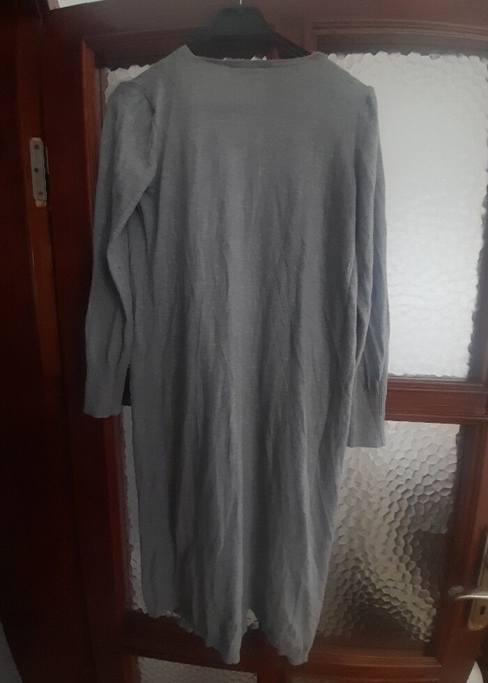 Uzun triko hırka  - Görsel 2