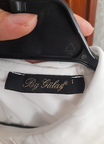 Beyaz tül gömlek bluz - Görsel 3