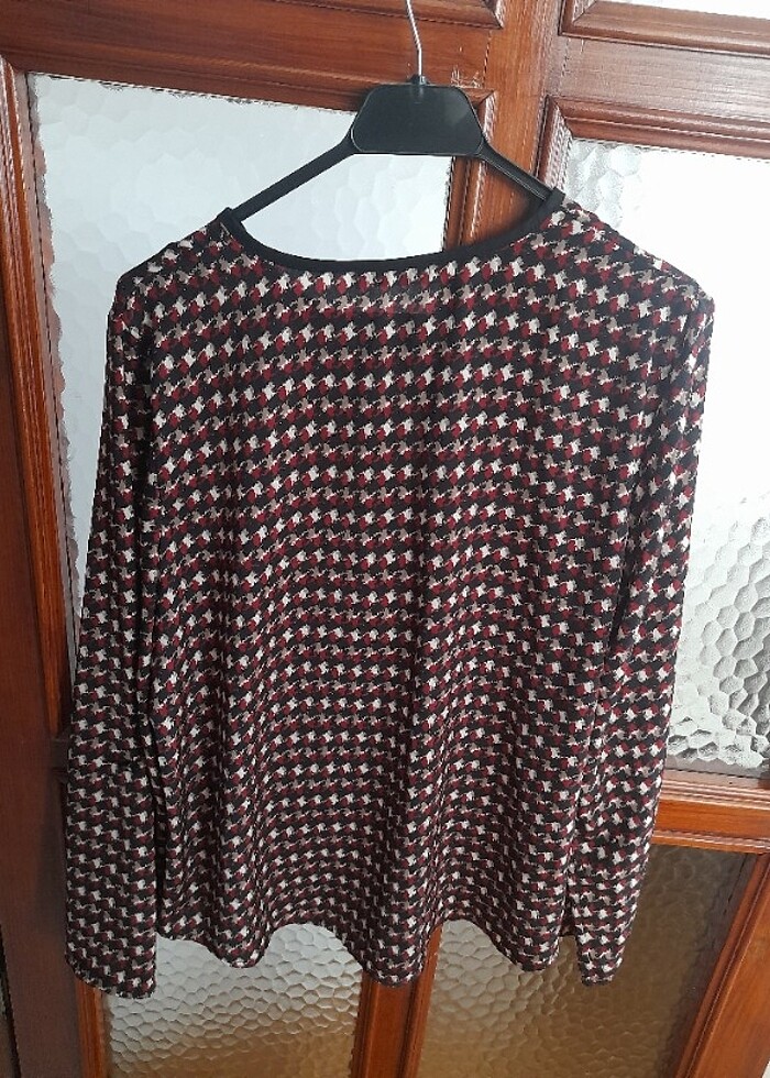 Desenli tunik bluz - Görsel 3