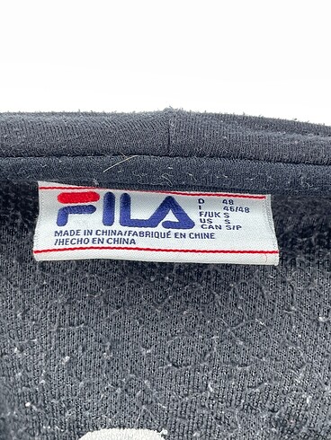 s Beden siyah Renk Fila Ceket %70 İndirimli.