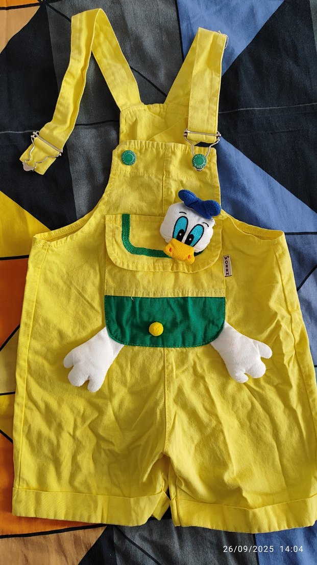 çocuk şortlu slopet Donald Duck figürlü - Görsel 2