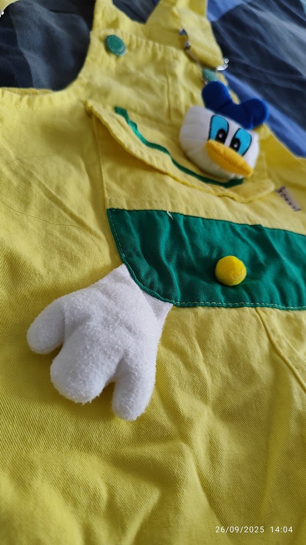 çocuk şortlu slopet Donald Duck figürlü - Görsel 5