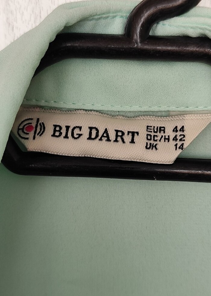 MİNT YEŞİLİ, ŞİFON,ŞIK GÖMLEK - Görsel 3